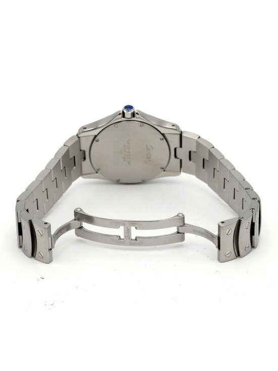 Cartier Santos Round SS Quartz Watch